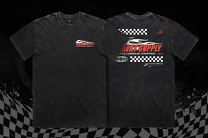 "CHECKPOINT" HEAVYWEIGHT VINTAGE TEE